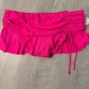 La Blanca Fuchsia Swim Skirt